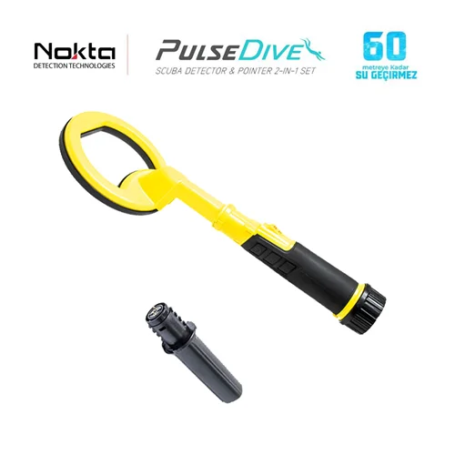 Pulsedive Scuba & Pointer Seti | Kaya Kasası, Hazine ve Sualtı Dedektörü