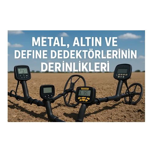 Metal, Altın ve Define Dedektörleri Derinlikleri: En Doğru Rehber