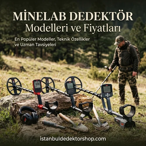 Minelab Dedektör Modelleri ve Fiyatları 2026 Rehberi