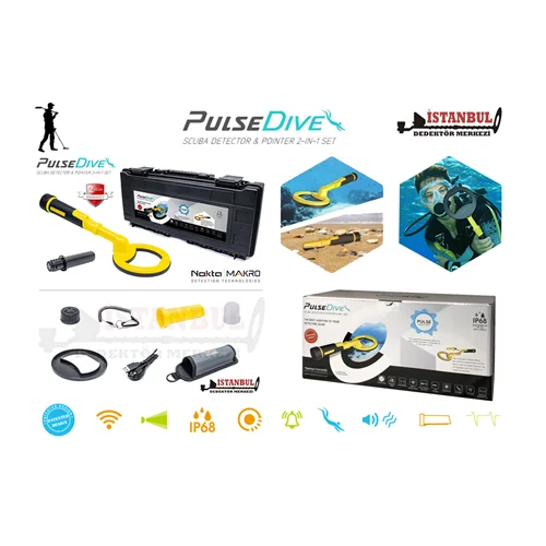 PulseDive Scuba Dedektör İle Neler Yapabilirim
