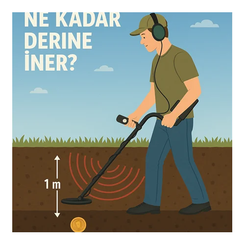 Dedektör ne kadar derine iner