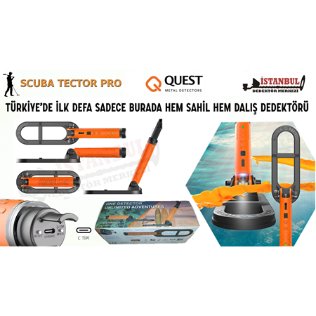 Scuba Tector PRO Dedektör Sualtı Dedektörü