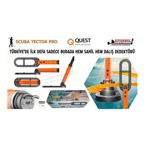 Scuba Tector PRO Dedektör Sualtı Dedektörü