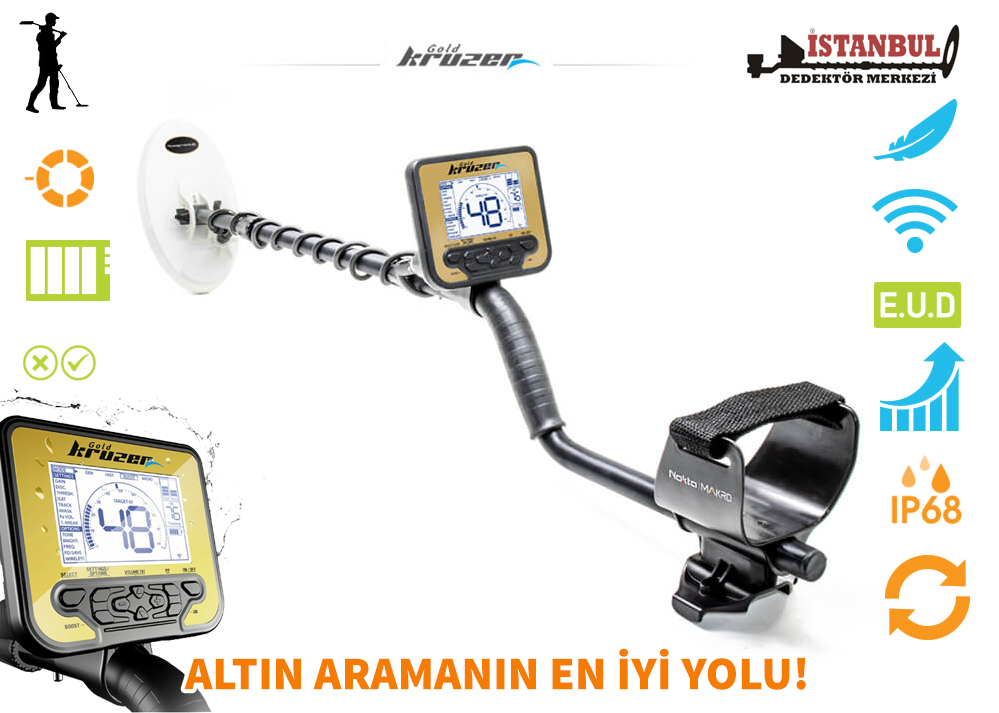 Altın Bulan Dedekt&ouml;r Gold Kruzer