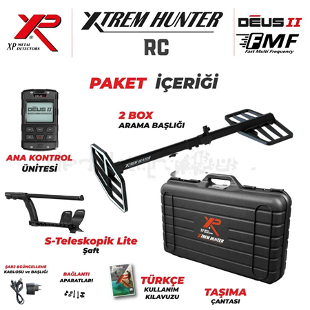 Xtrem Hunter Dedektör + DEUS2 Ana Kontrol Ünitesi