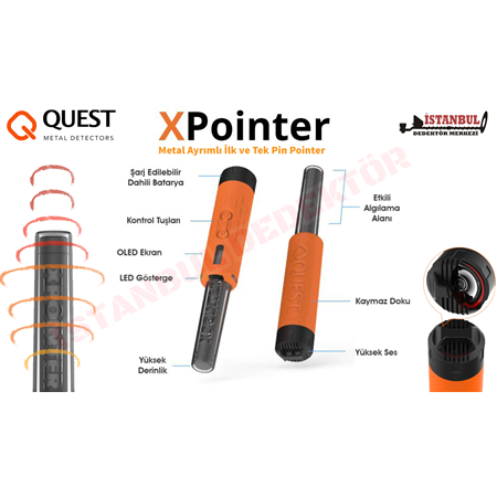 XPointer Max Ayrımlı Pinpointer Dedektör