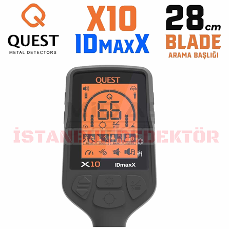 X10 IDmaxX Ayrımlı Dedektör