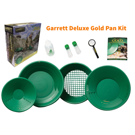 Garrett DE LUXE GOLD PAN KiT Trap