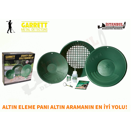 Garrett DE LUXE GOLD PAN KiT Trap