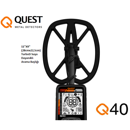 Deteknix Quest Q40 Dedektör.